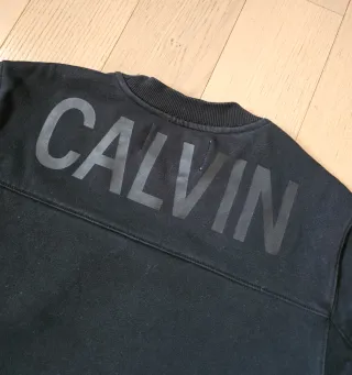 Felpa nera Calvin Klein uomo (tg. S)