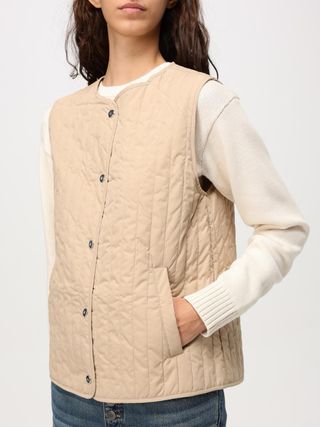 Colete Lauren Ralph Lauren bege tamanho S