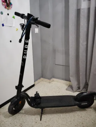 Patinete Eléctrico Plegable Negro