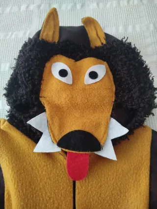 Disfraz de lobo 3-4 años