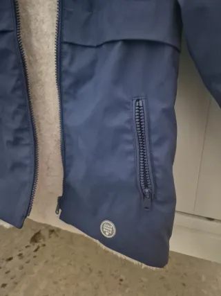 Abrigo niña Lefties azul