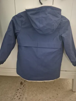 Abrigo niña Lefties azul