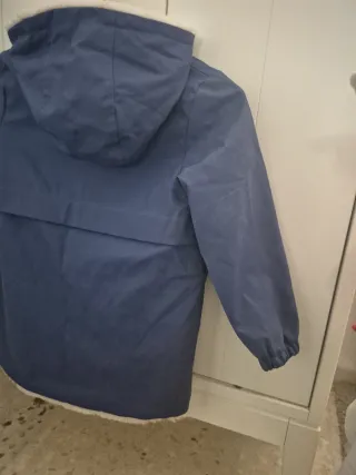 Abrigo niña Lefties azul