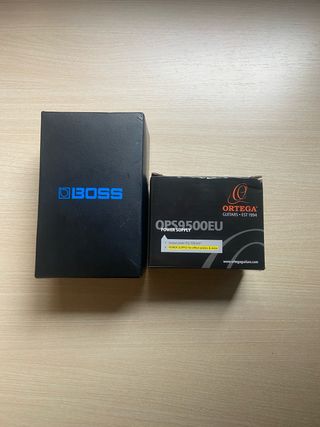 Fuente de alimentación Ortega y Pedal BOSS DS-1