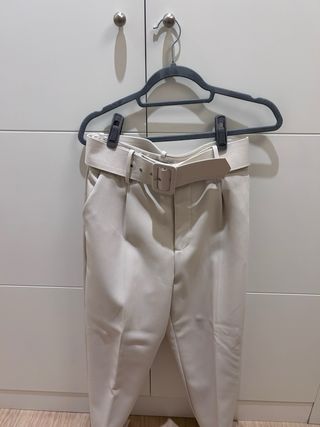 Traje Zara Beige