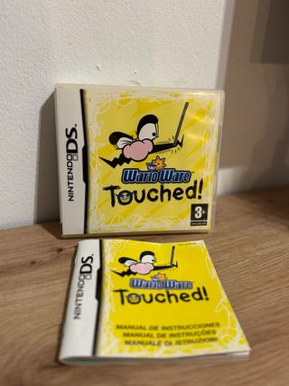 WarioWare Touched! DS Carátula y Manual
