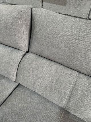 Sofá cama doble chaise longue gris