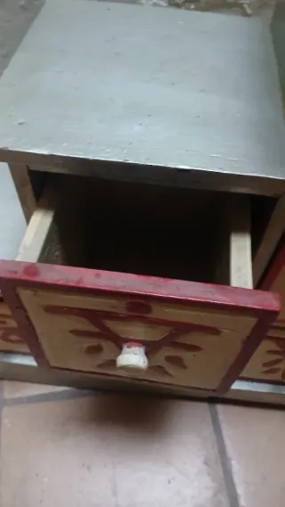 Mueble Cajonera Madera Estilo Japonés