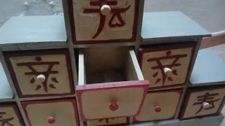 Mueble Cajonera Madera Estilo Japonés