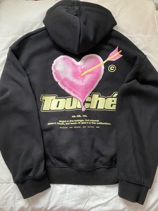 Sudadera Bershka Talla M Negra