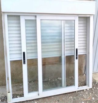 Ventanal Climalit Corredero Blanco