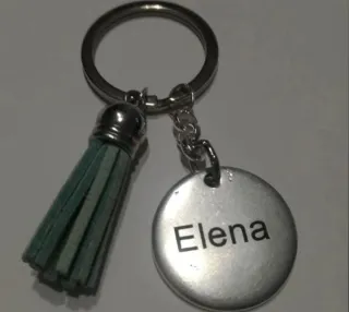 Llavero personalizado con nombre a elegir