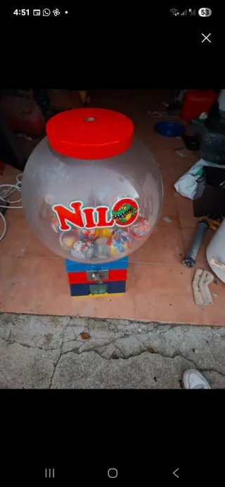 Máquina de bolas Nilo