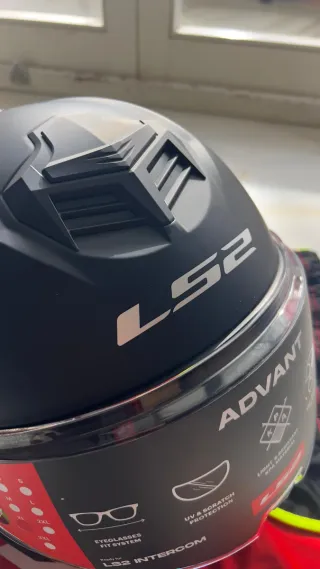 Casco Moto LS2 Advant XL Negro