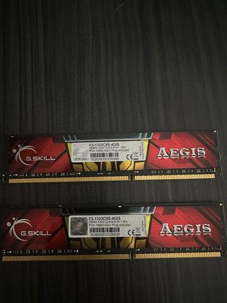 2x G.Skill DDR3 4GB 1333MHz