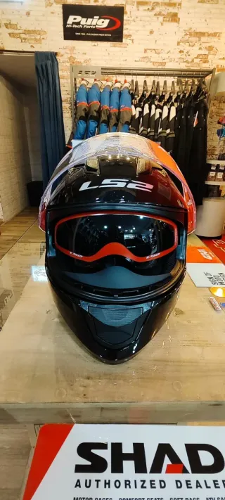 Casco LS2 FF320 Stream Evo Negro Brillo T/XS