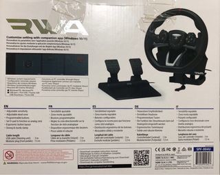 Volante e Pedali HORI RWA per PS5/PS4