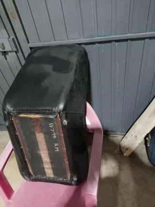 Asiento coche clásico inglés