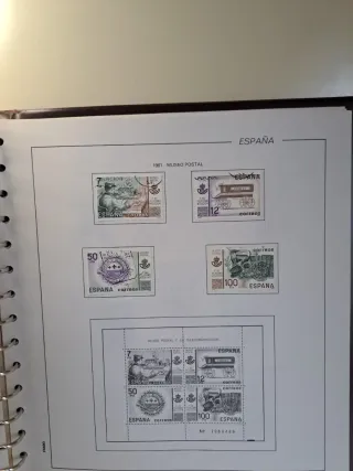 Álbum de Sellos Filabo España 1965