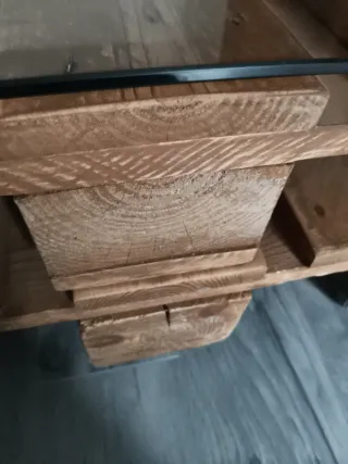 Mesa centro salón palets, 120x80. Tengo sillón