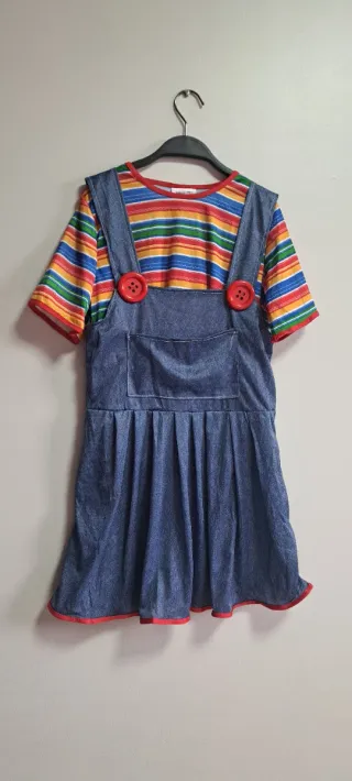 Disfraz Chucky Novia Talla M