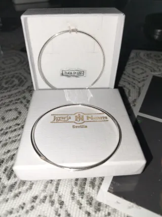 Argollas de Plata 1ª Ley 925