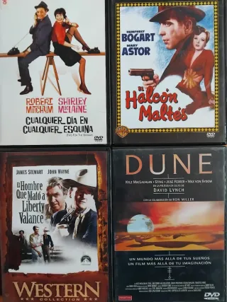 4 Películas DVD a 2€ cada una
