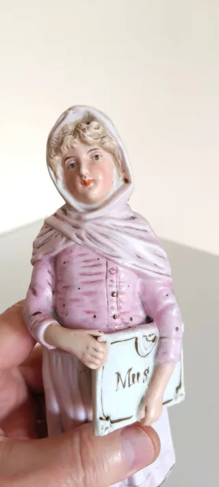 Figuras biscuit antiguas pareja