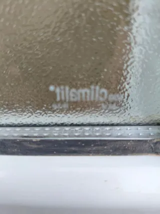 Ventana Climalit cristal opaco