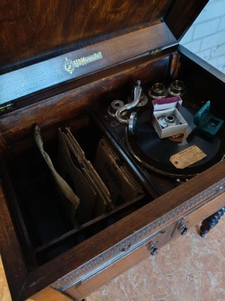 Tocadiscos Vinilos Pizarra
