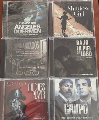 Lote 6 CDs Banda Sonora Original Cine nuevos bso