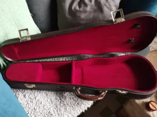 Estuche robusto de violín marca FAMA + accesorios