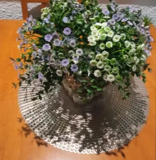 Planta Artificial con Maceta Decorativa