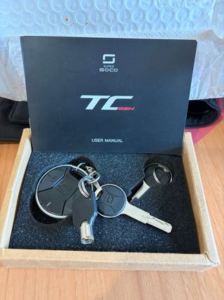 Moto Eléctrica Super Soco TC Max 2024