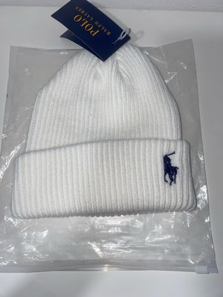 Gorro Polo Ralph Lauren Blanco