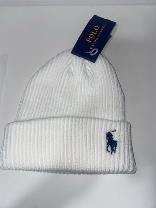 Gorro Polo Ralph Lauren Blanco
