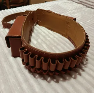 Canana de cuero para cartuchos
