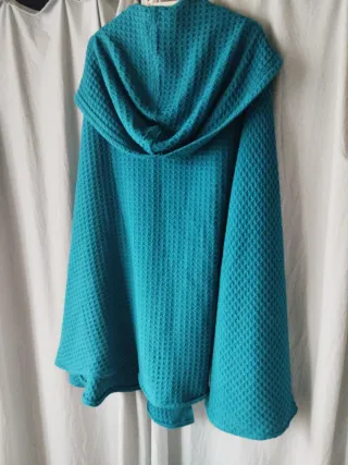 Capa Medieval Talla Única Color Teal