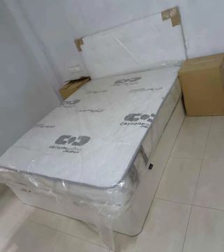 Canapé abatible blanco