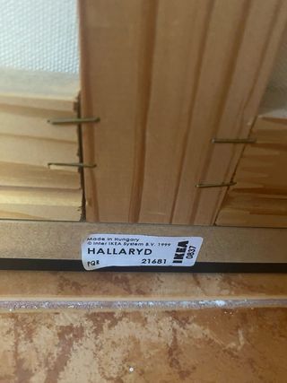 Cuadro Hallaryd Ikea 100x100 cm