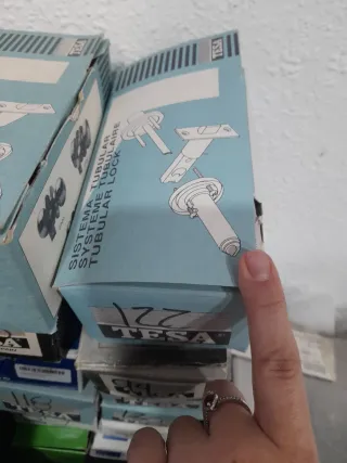 Cerradura Tesa N122 Interior Blanca