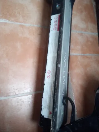 Patinete eléctrico con suspensión