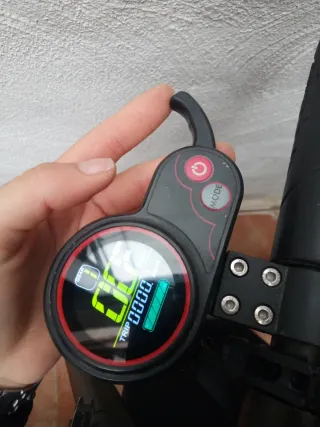 Patinete eléctrico con suspensión