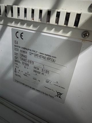 Congelador Vitrina Expositor