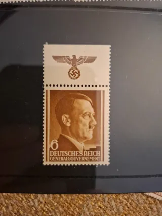 Sello Hitler III Reich Solapilla aguila y svastica