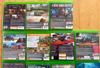 Lote 15 juegos Xbox One y Series X