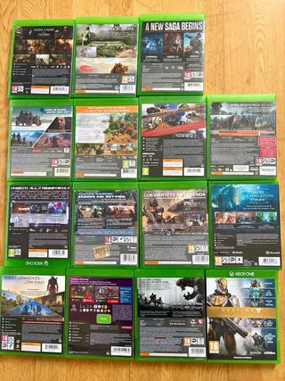 Lote 15 juegos Xbox One y Series X