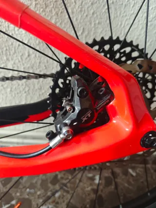 Bicicleta Orbea Oiz Roja Flash 2018 talla M
