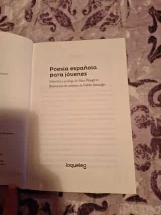Poesía española para jóvenes (Spanish Edition)