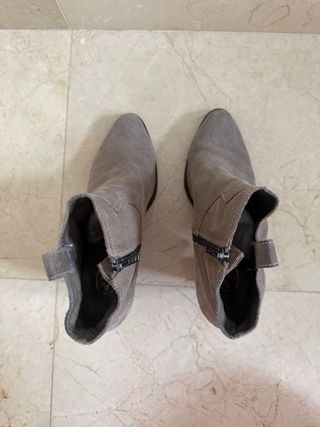 Botines piel 100%